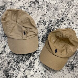 Polo by Ralph Lauren Tan Kids Hats